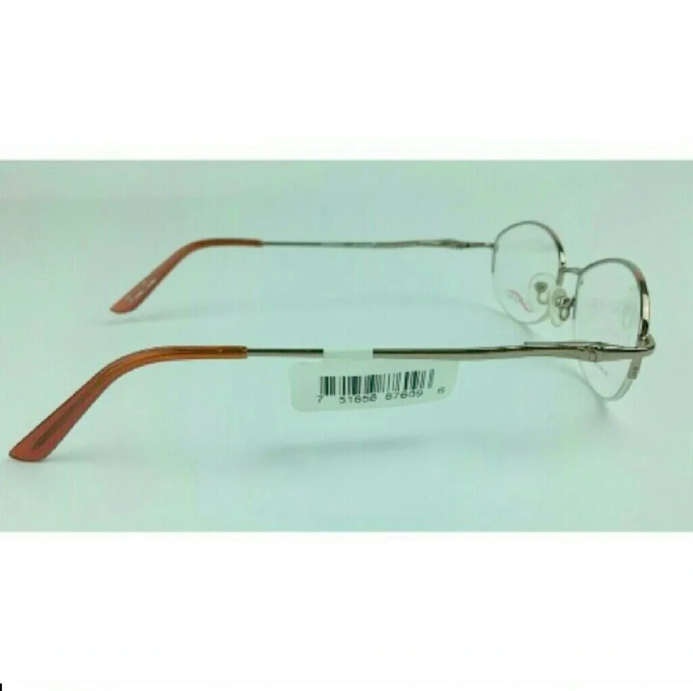 Visage Women Eyeglass Frames Chenille Brown Metal 4951688 Oval 52-18-135 mm New